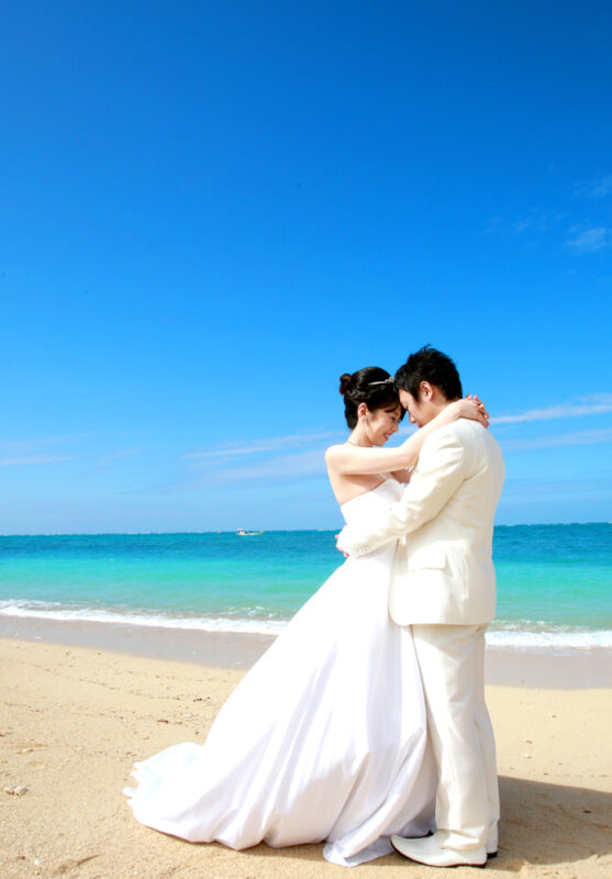沖縄 フォトウェディング なら「追加料金なし」のベレールへ！/前撮り/結婚写真/ブライダルフォト/「ベレール 沖縄」