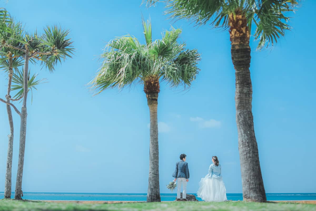 沖縄 フォトウェディング なら「追加料金なし」のベレールへ！/前撮り/結婚写真/ブライダルフォト/「ベレール 沖縄」