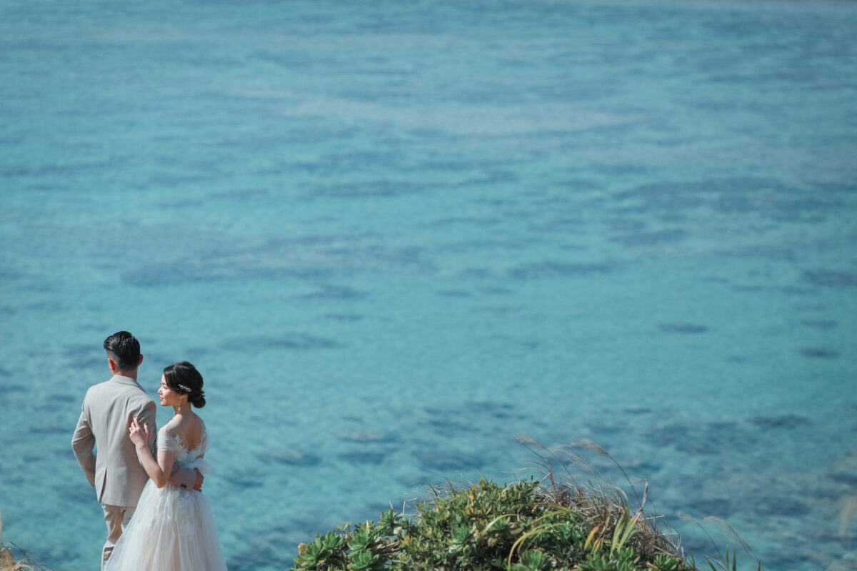 沖縄 フォトウェディング なら「追加料金なし」のベレールへ！/前撮り/結婚写真/ブライダルフォト/「ベレール 沖縄」