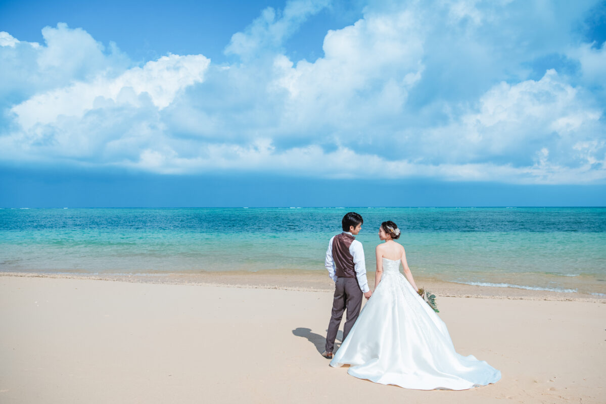 沖縄 フォトウェディング なら「追加料金なし」のベレールへ！/前撮り/結婚写真/ブライダルフォト/「ベレール 沖縄」