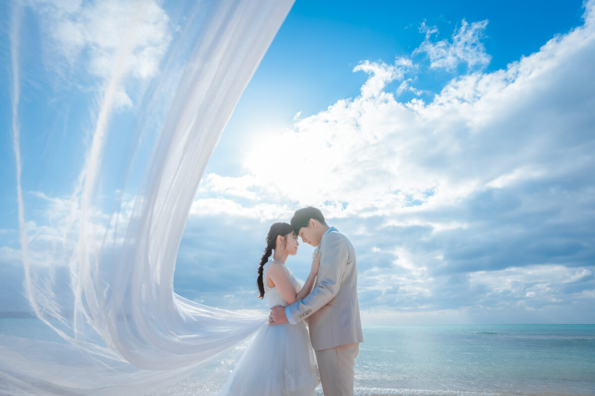 沖縄 フォトウェディング なら「追加料金なし」のベレールへ！/前撮り/結婚写真/ブライダルフォト/「ベレール 沖縄」